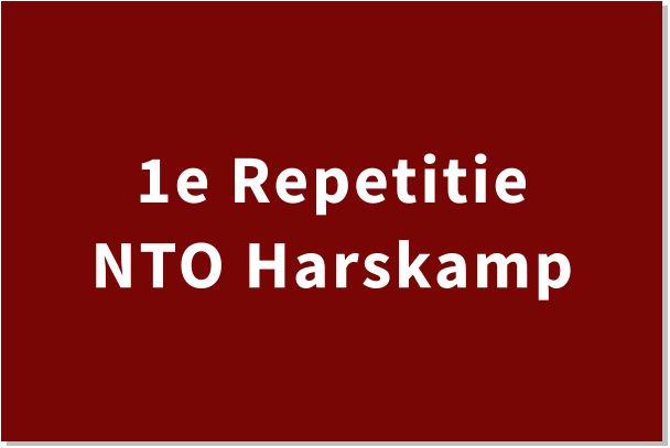 1e RepetitieNTO Harskamp